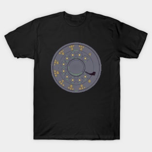 Pixel Art Rotary Dial T-Shirt